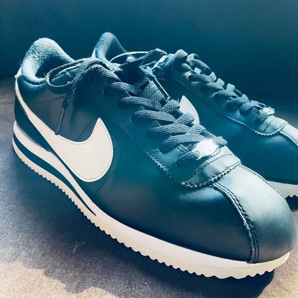 Nike Other - Nike Cortez ‘72 OG 819719-012 Basic Leather Black White Silver Mens 10.5 US 44.5
